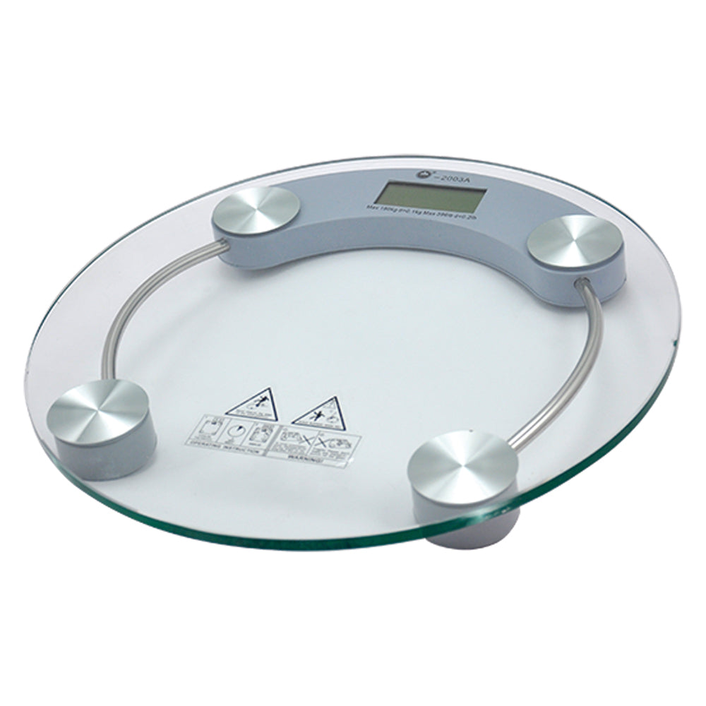 BILANCIA PESAPERSONE DIGITALE portata 180 kg - Ø 33 cm