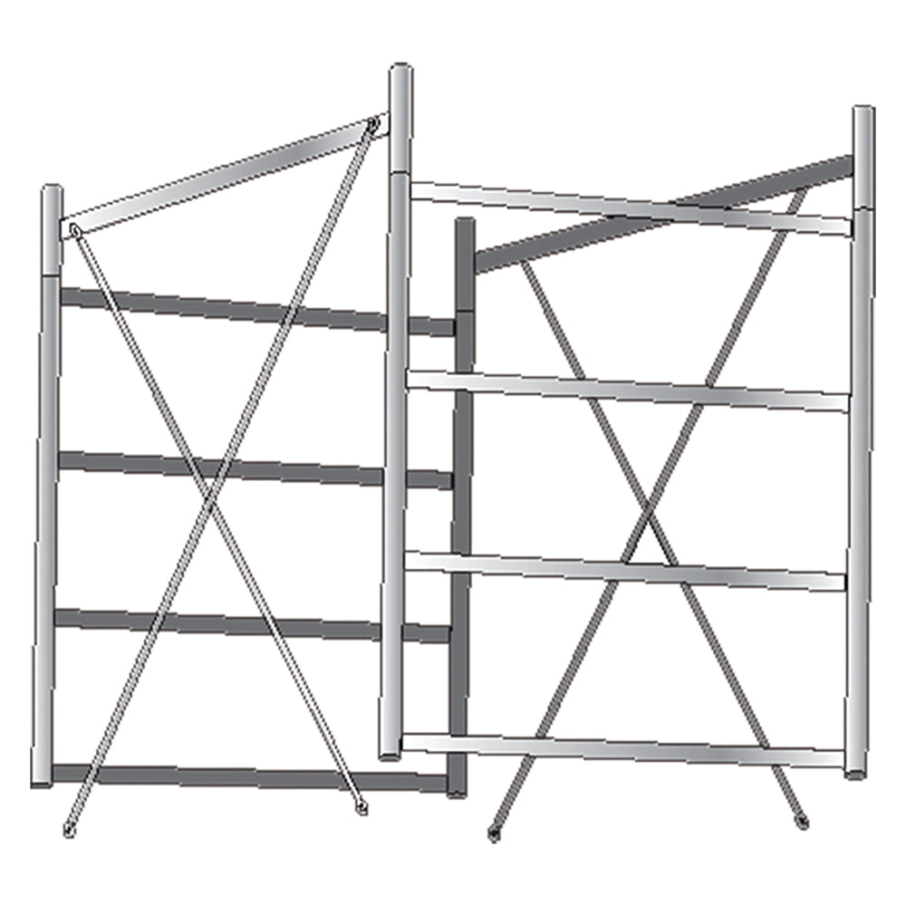 ALZATA COMPLETA PER TRABATTELLO per Gigantissimo - h. 1,5 mt.