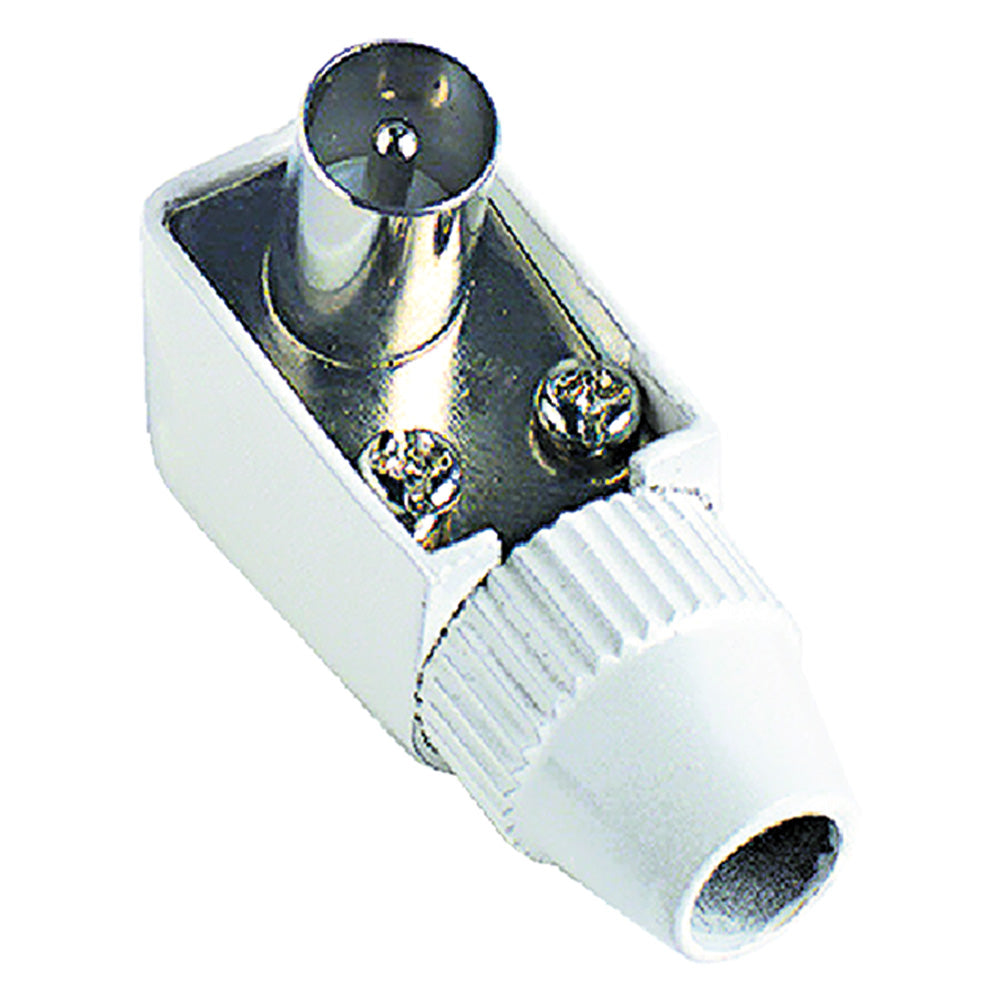 SPINA / PRESA TV COASSIALE A SQUADRA presa Ø mm 9,5 - blister