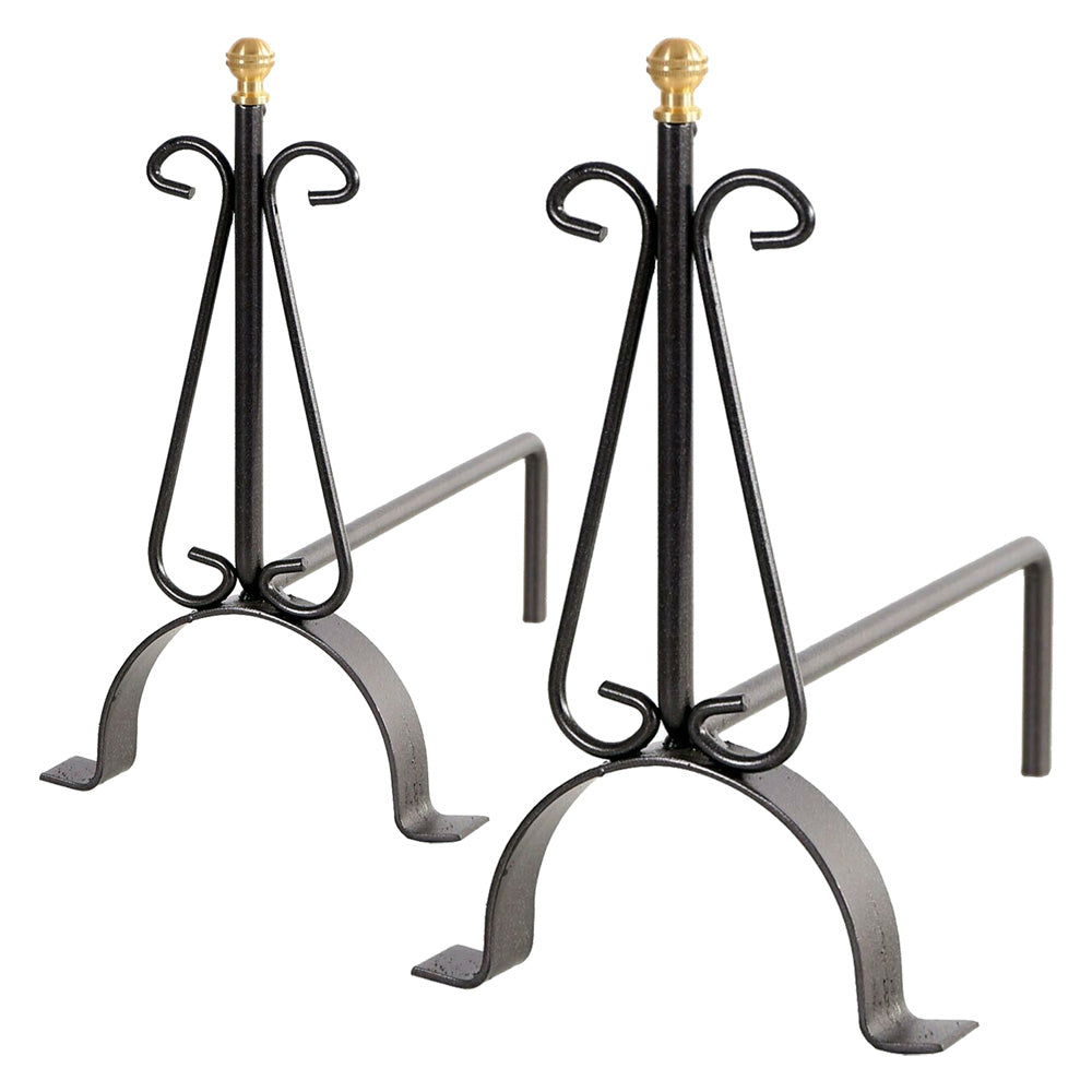 COPPIA ALARI 'LISCIO' cm 20 x 35 x h.33 - 2 pezzi