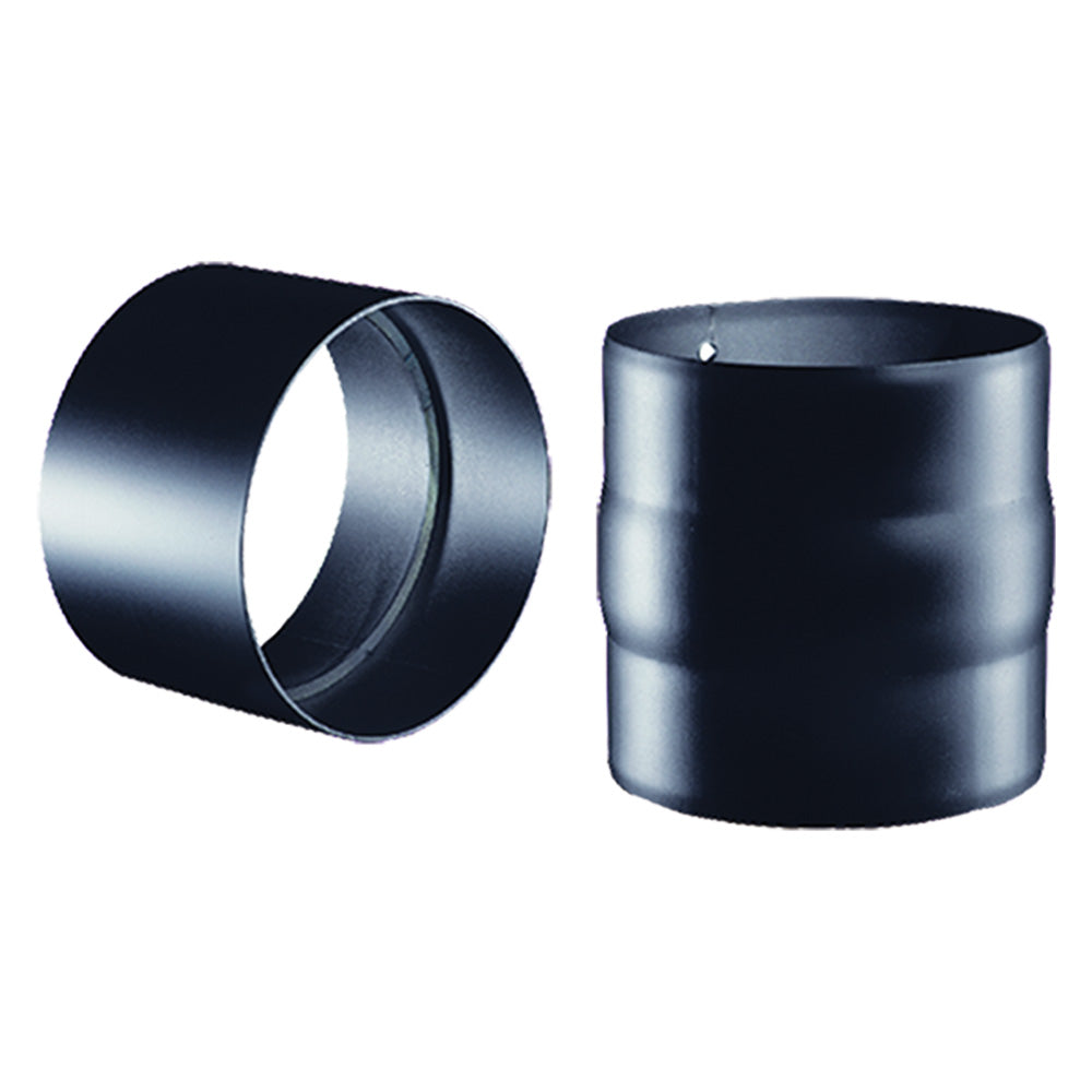 MANICOTTO IN ACCIAIO NERO ø cm 10 F/F - sp.1,2 mm (pellet)