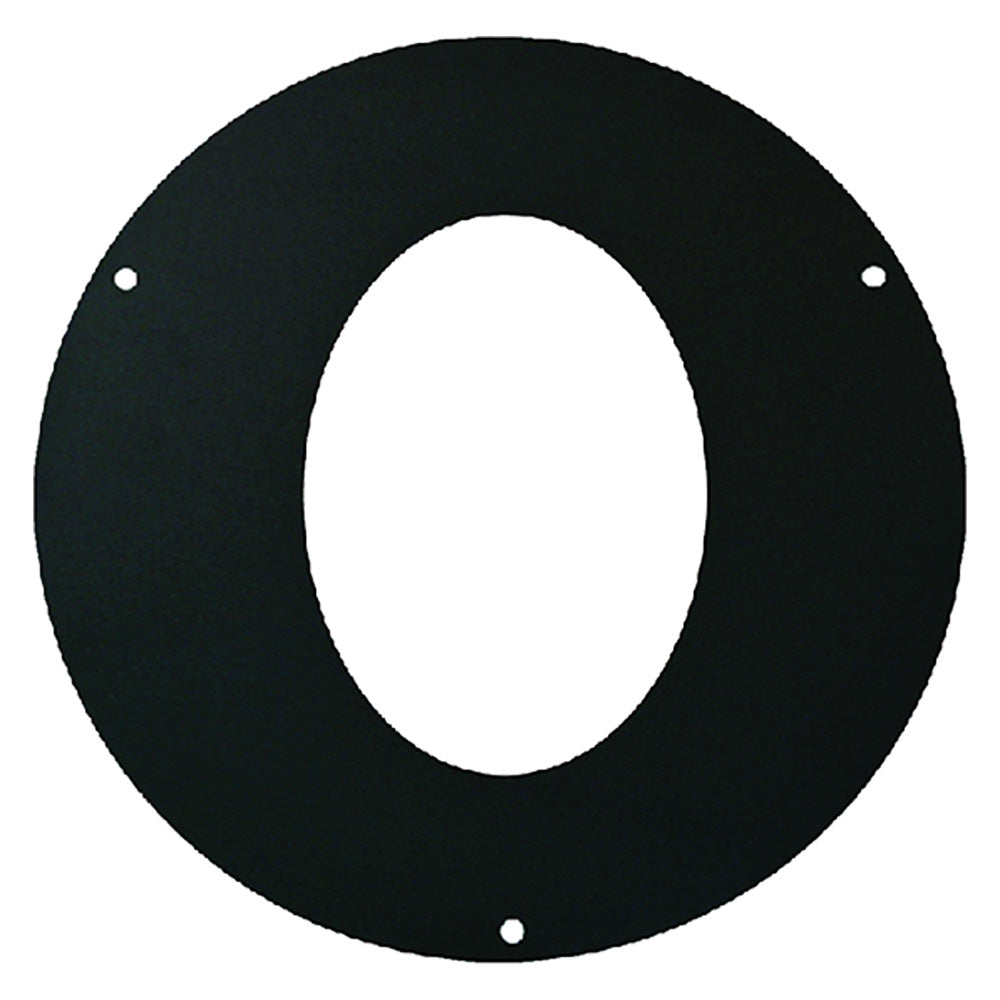 ROSONE ELLITTICO IN ACCIAIO ø cm 10 - spessore 1,2 mm