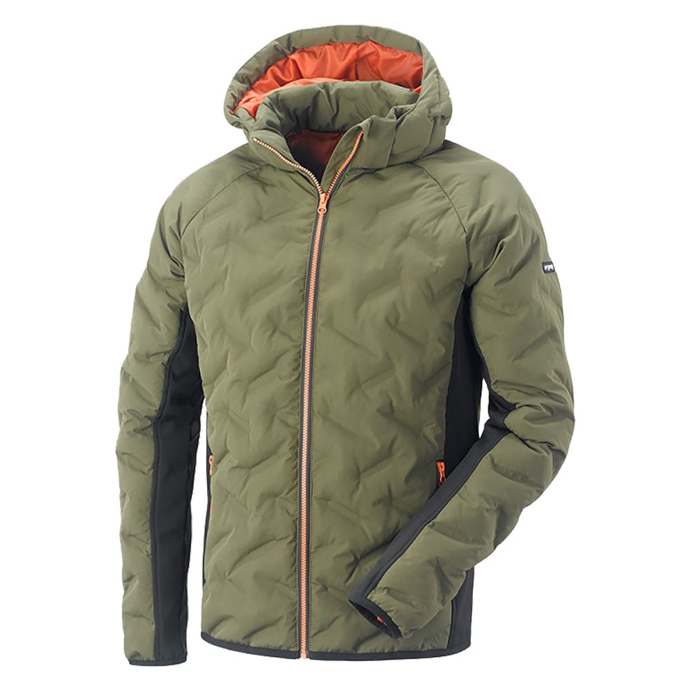 GIUBBINO 'DAKOTA' taglia L - oliva/arancio