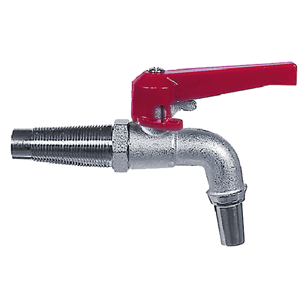 RUBINETTO A SFERA PER BOTTE IN LEGNO ø int.12 - filet.22/15,72 mm - 1/4