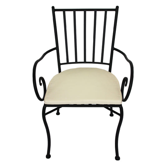 SEDIA CON BRACCIOLI 'ORTIGIA' cm 45 x 42 x h.88