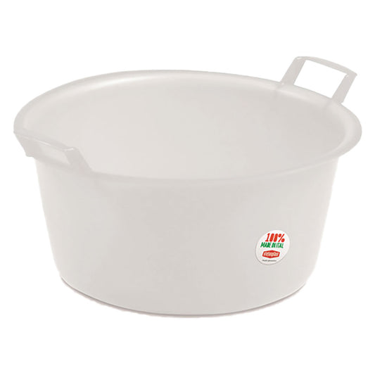 BACINELLA ROTONDA ø 35 cm -  10 lt neutro