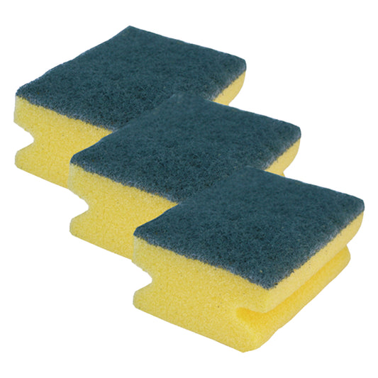 SPUGNA DA CUCINA ABRASIVA 'BRILLA' cm 10 x 7 x 5