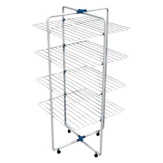 STENDIBIANCHERIA 'VIP 4' cm 71 x 71 x 168 (aperto)