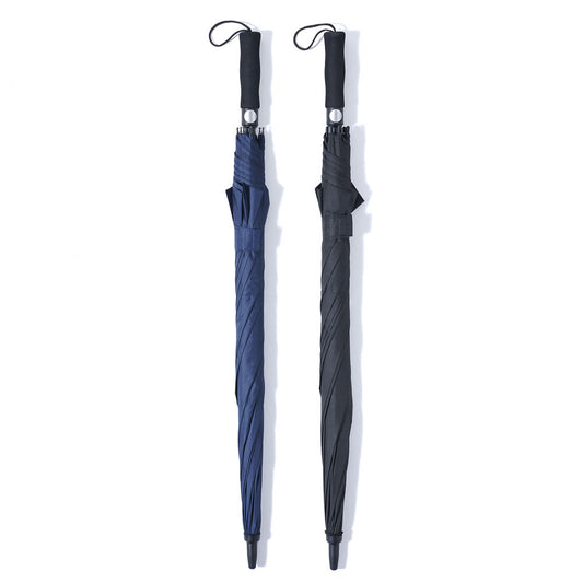 OMBRELLO AUTOMATICO 'PR010' tinta unita - tessuto nero