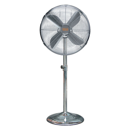 VENTILATORE DA PAVIMENTO 'CHROME' 90 W - Ø 50 cm / altezza massima 150 cm