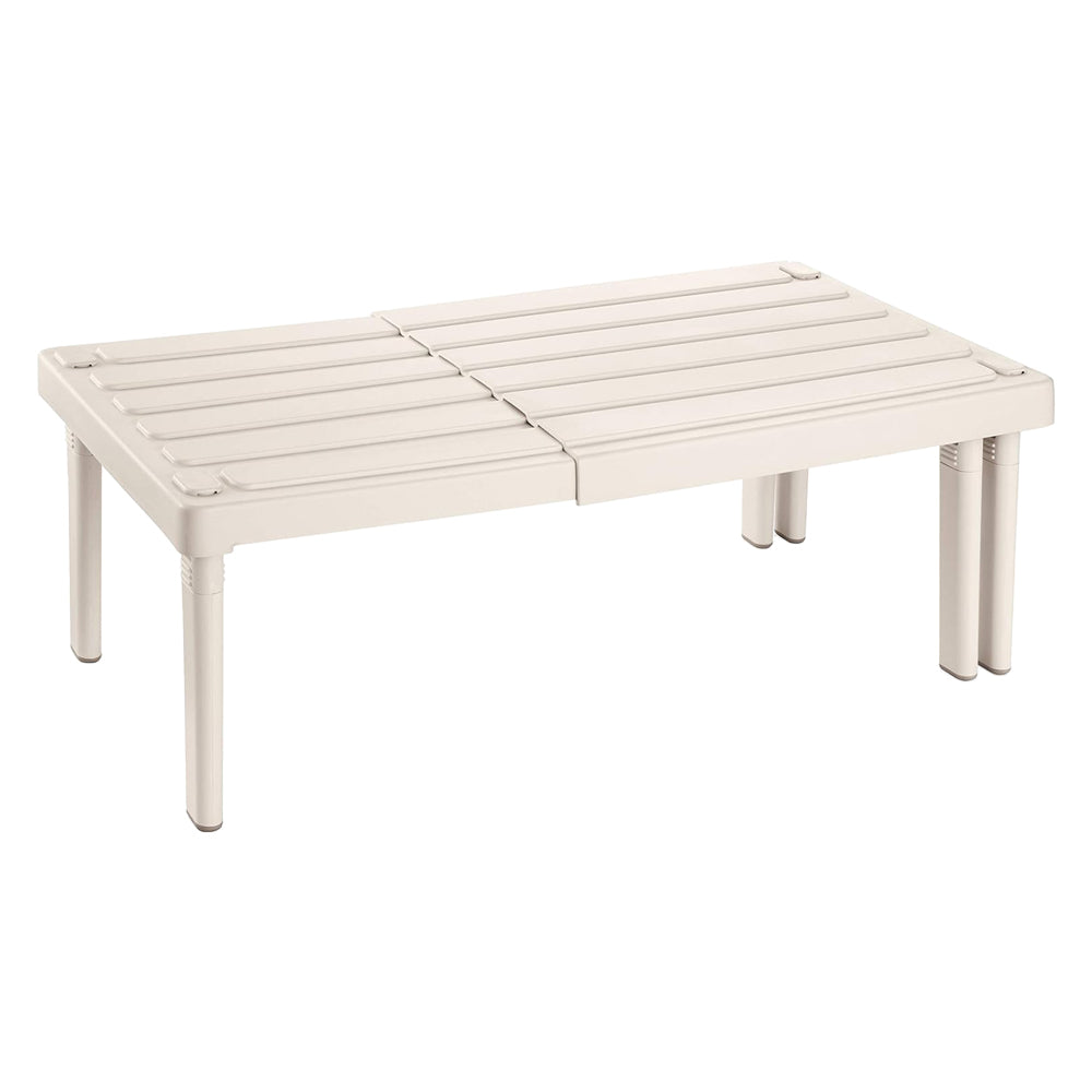 MENSOLA SISTEMA STOVIGLIE DA TAVOLO 'FLEXISPACE' cm 42/60 x 25 x h.13/15,5