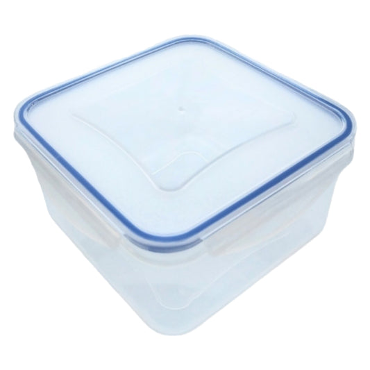 CONTENITORE QUADRO IN PLASTICA 'SUPERLOCK' lt 1,2 - cm 15,5 x 15,5 x h.4,8