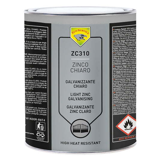 ANTIRUGGINE PROTETTIVA 'ZINCO CHIARO' kg. 4 - liquido
