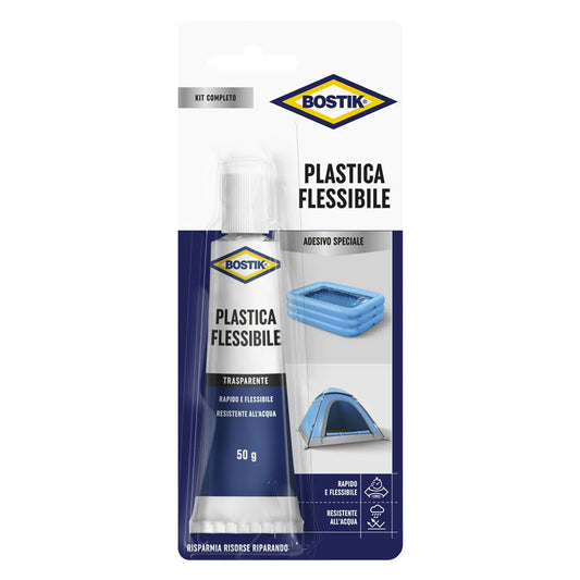 ADESIVO 'PLASTICA FLESSIBILE' gr. 50