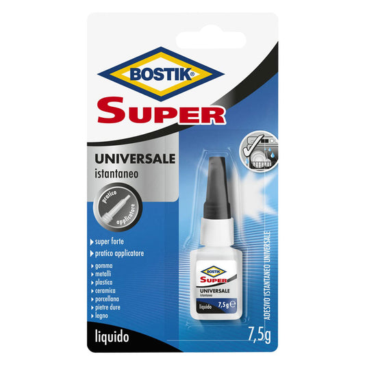 ADESIVO ISTANTANEO 'SUPER UNIVERSALE' gr. 7,5 (clip strip)