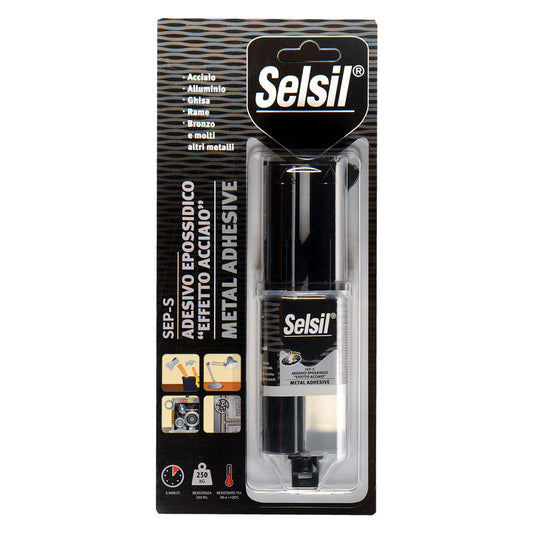 ADESIVO EFFETTO ACCIAIO 'SEP-S' gr. 28