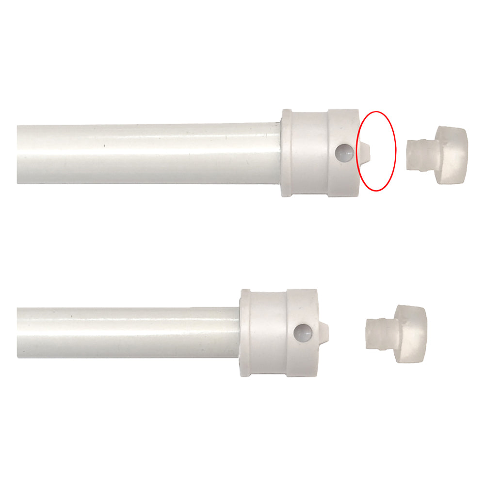 STANGHETTA A MOLLA 'ONLY ONE' UNIVERSALE cm. 27/36 - bianca