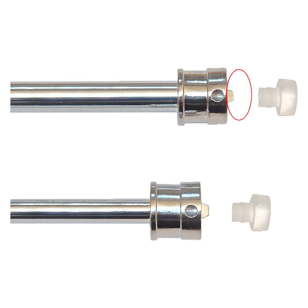 STANGHETTA A MOLLA 'ONLY ONE' UNIVERSALE cm. 27/36 - cromo