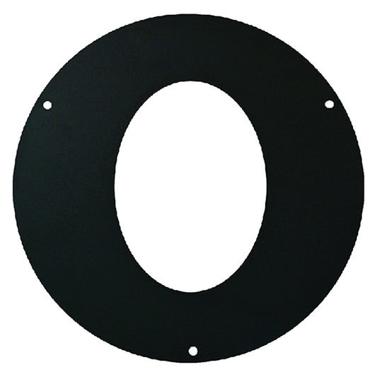 ROSONE ELLITTICO IN ACCIAIO ø cm 8 - spessore 1,2 mm