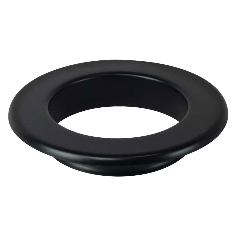 ROSONE VERNICIATO ø cm  18 - nero opaco