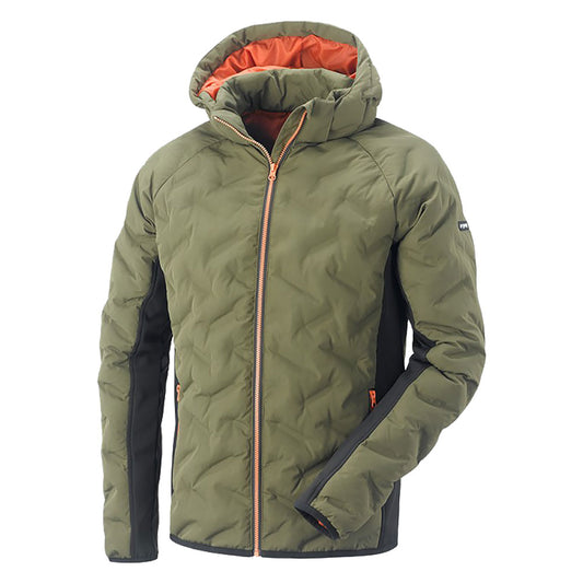 GIUBBINO 'DAKOTA' taglia XXXL - oliva/arancio