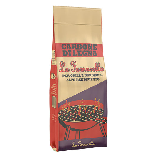 CARBONE PER GRILL Kg 2,5 ca.