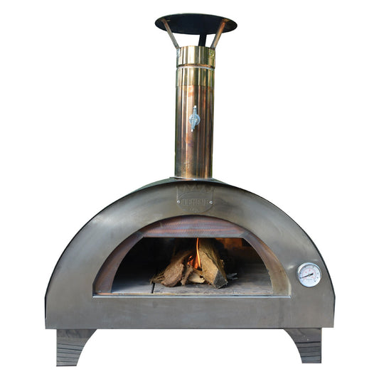 FORNO PORTATILE A LEGNA 'CLEMENTINO' cm. 72 x 50 x h 91 (esterno)